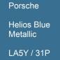 Preview: Porsche, Helios Blue Metallic, LA5Y / 31P.